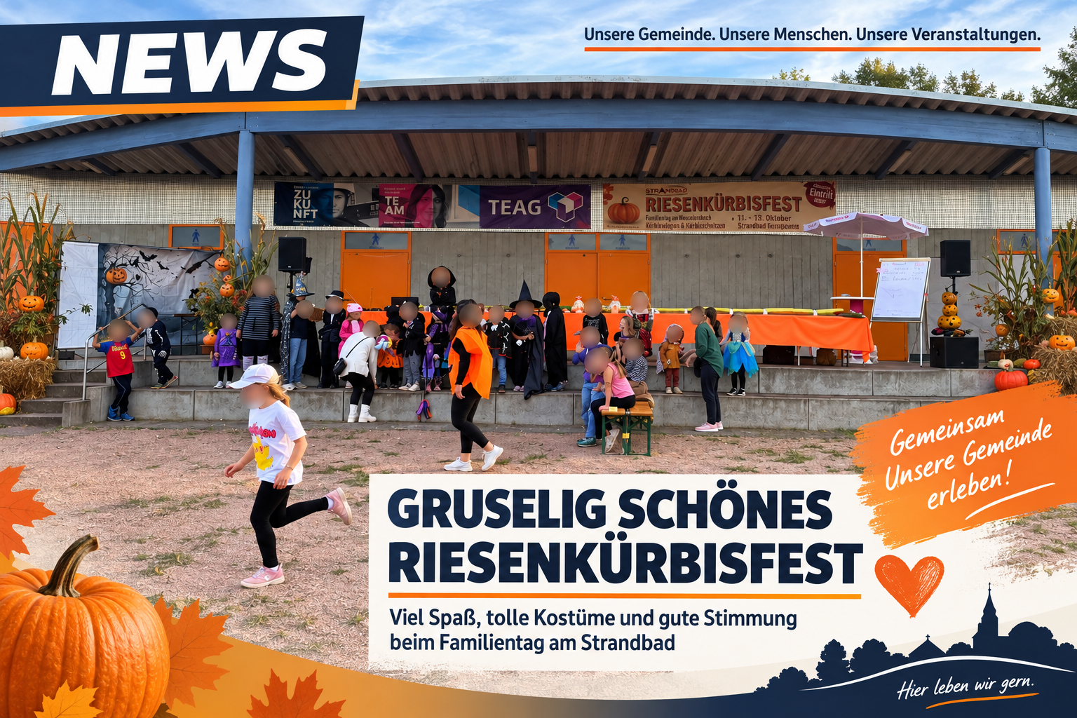 Beitragsbild: Riesenkürbisfest Breitungen 2026: Halloween-Stimmung und spektakuläre Feuershow